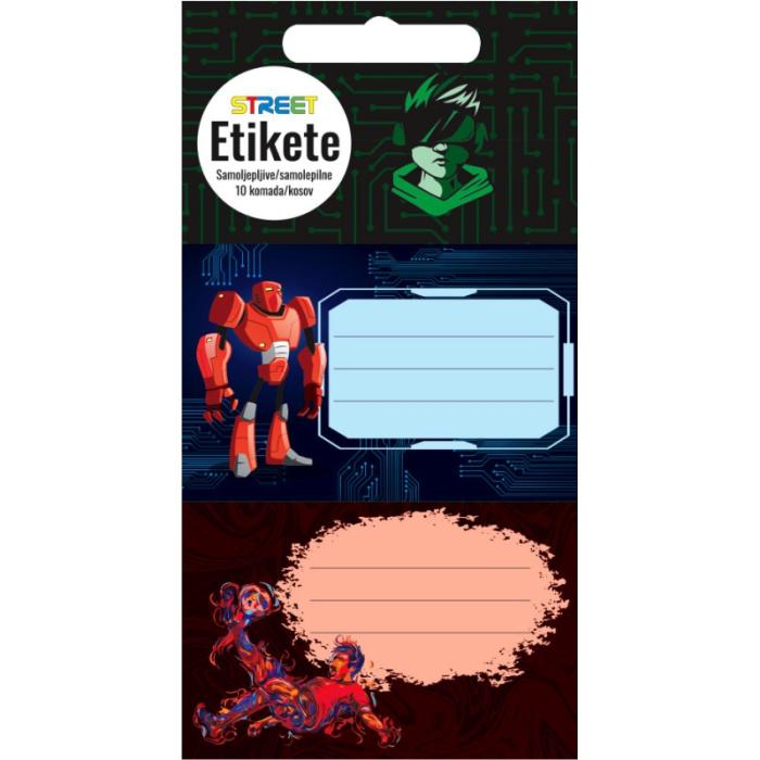 ΕΤΙΚΕΤΕΣ ΣΧΟΛΙΚΕΣ KIDS BOYS (3 φύλλα) 213285