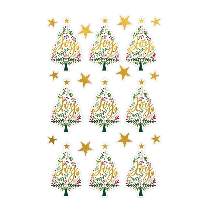 ΑΥΤΟΚΟΛΛΗΤΑ BSB ΑΠΛΑ CHRISTMAS (1 φύλλα)