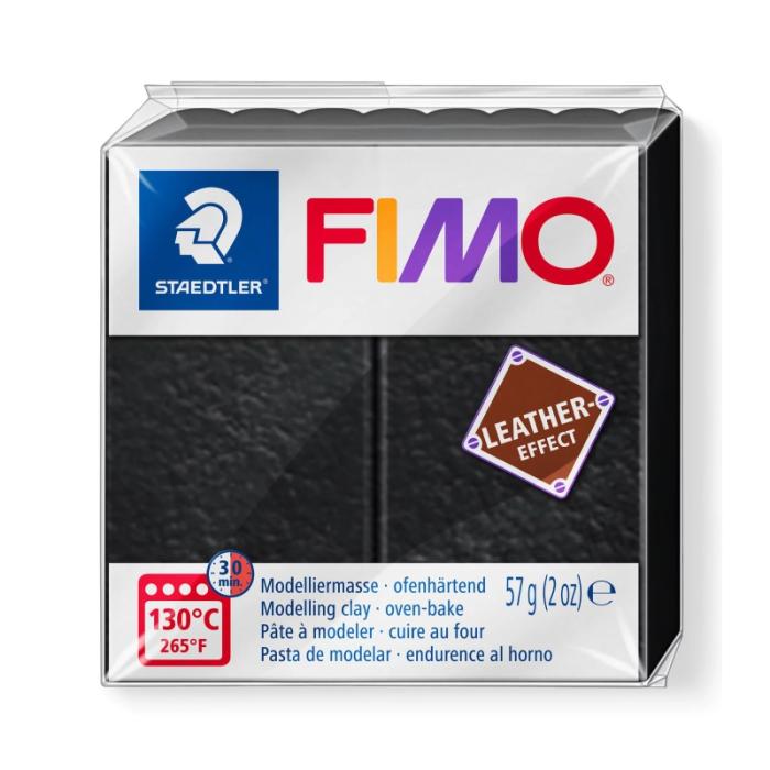 ΠΗΛΟΣ STAEDTLER FIMO EFFECT LEATHER BLACK