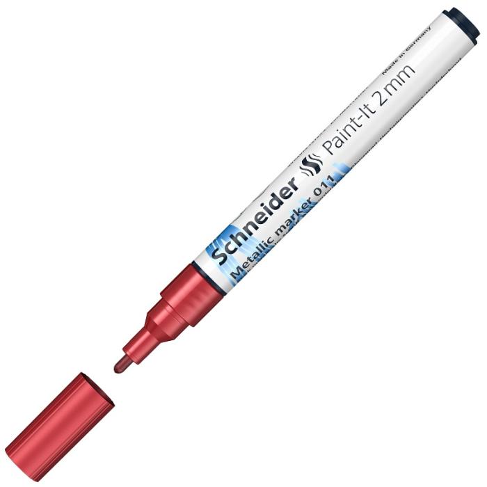 ΜΑΡΚΑΔΟΡΟΙ SCHNEIDER PAINT-IT METALIC 011 (2mm) RED
