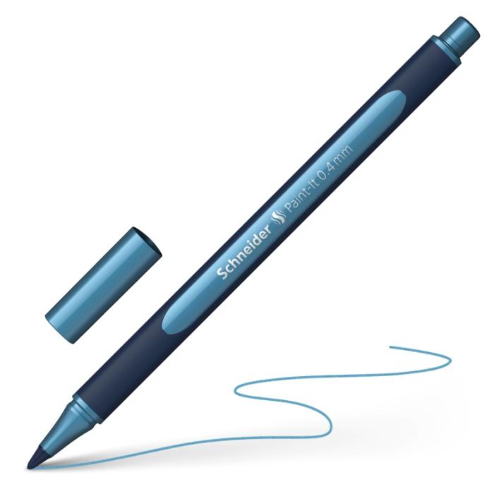 ΜΑΡΚΑΔΟΡΟΙ SCHNEIDER PAINT-IT METALIC 050 ROLLERBALL (0.4mm) POLAR BLUE