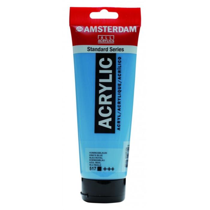 TALENS ΧΡΩΜΑΤΑ ΑΚΡΥΛΙΚΑ AMSTERDAM 120ml KINGS BLUE N.517