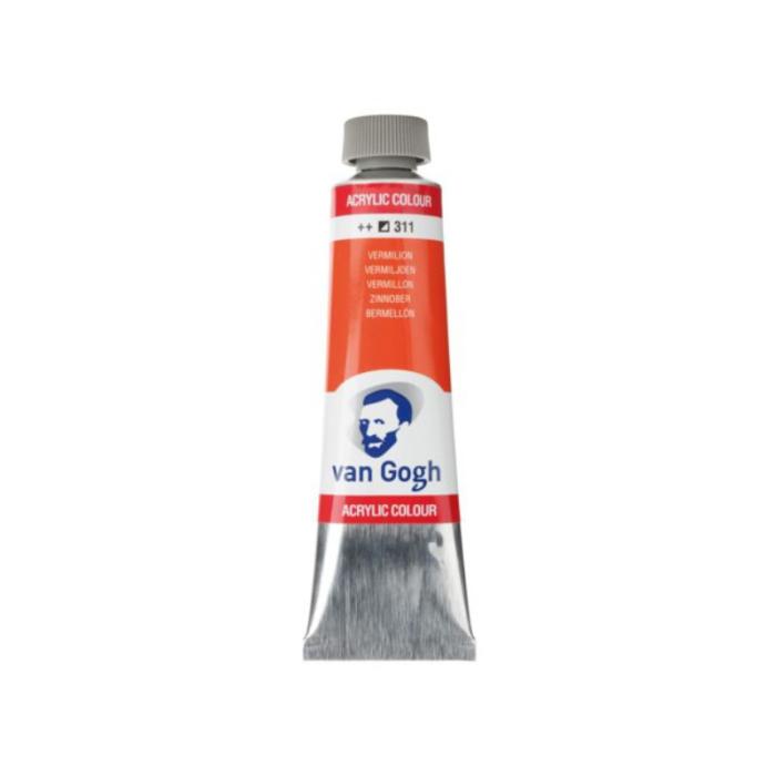 TALENS ΧΡΩΜΑΤΑ ΑΚΡΥΛΙΚΑ 40ml VERMILION No 311