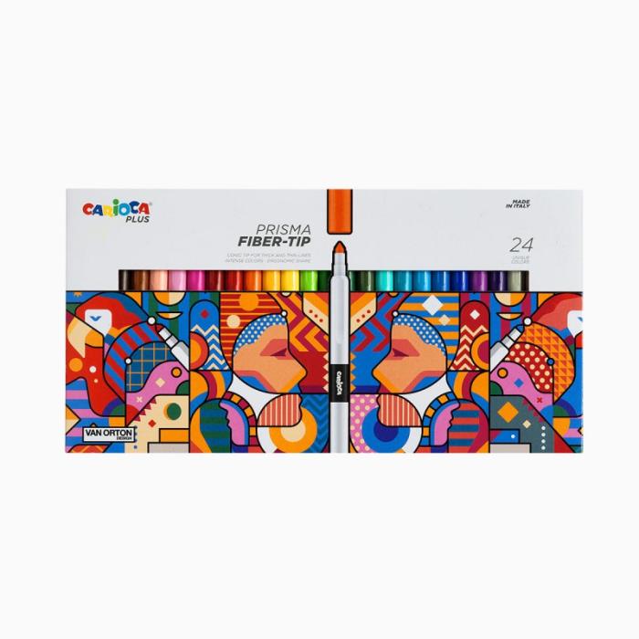 ΜΑΡΚΑΔΟΡΟΙ ART CARIOCA PLUS ΣΕΤ 24 χρωμάτων.