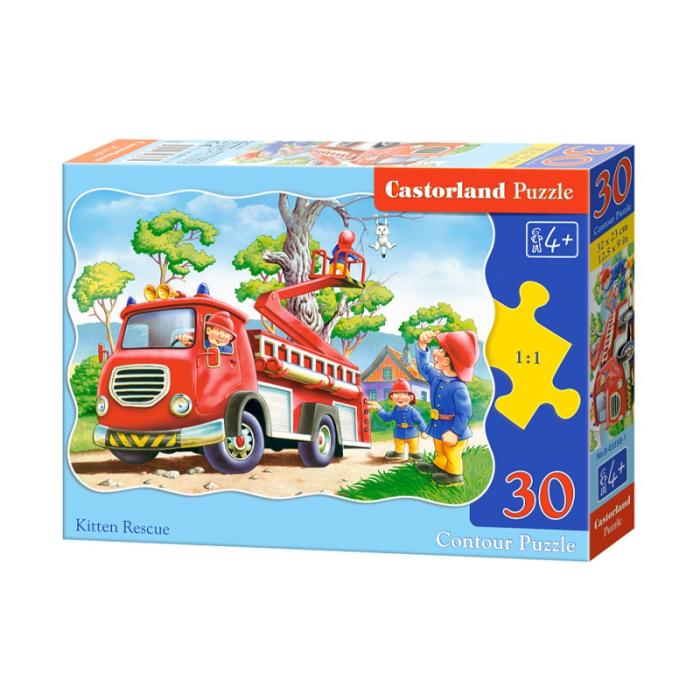 PUZZLE  CASTORLAND 30τεμ. Kitten rescue (320x230mm)