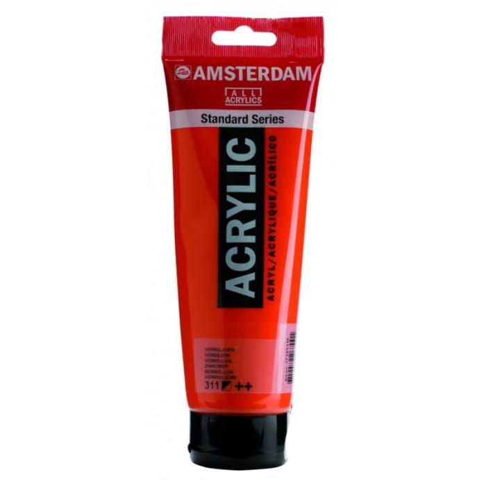 TALENS ΧΡΩΜΑΤΑ ΑΚΡΥΛΙΚΑ AMSTERDAM 120ml VERMILION N.311