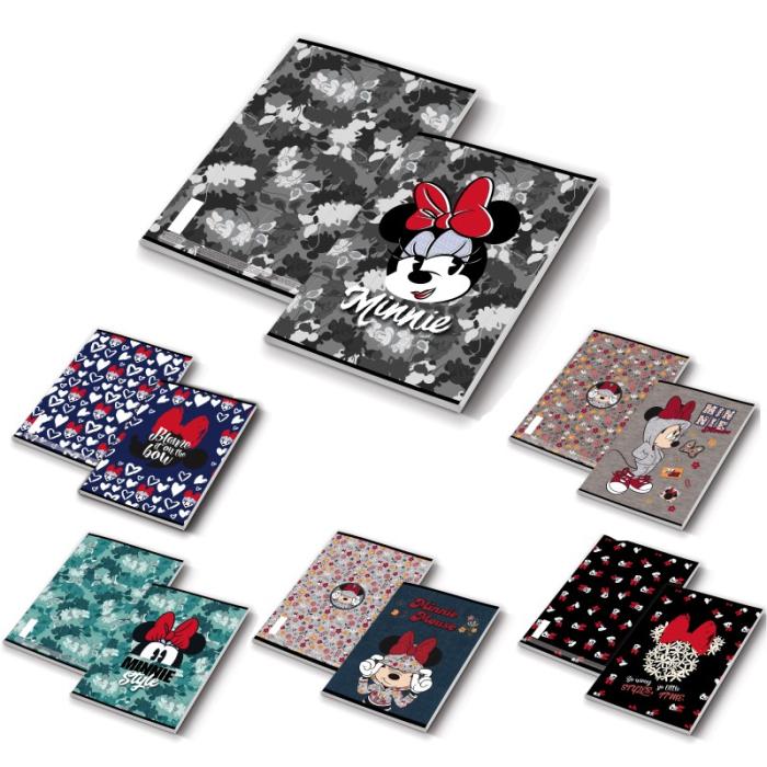 ΤΕΤΡΑΔΙΑ ΡΙΓΕ STREET MINNIE A4 54φυλ. (80gr)