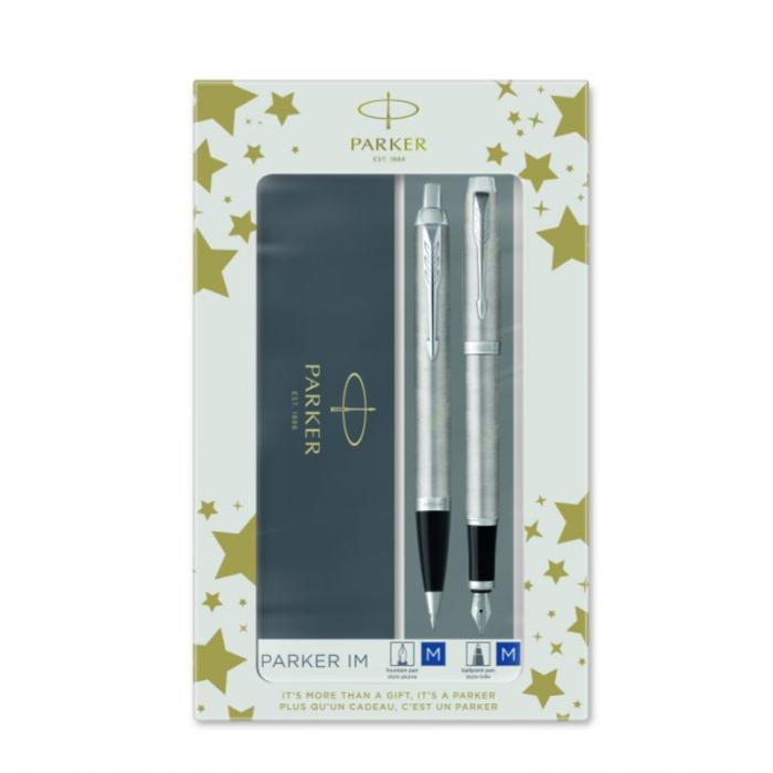 ΣΕΤ PARKER I.M DUO ESSENTIAL ST.STEEL CT  FP+BP