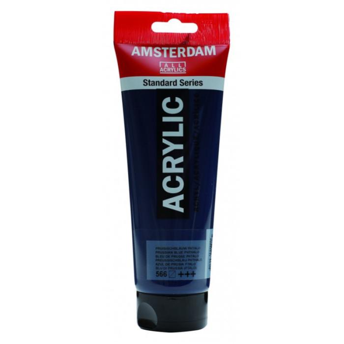 TALENS ΧΡΩΜΑΤΑ ΑΚΡΥΛΙΚΑ AMSTERDAM 120ml PRUSS. BLUE PH  N.566