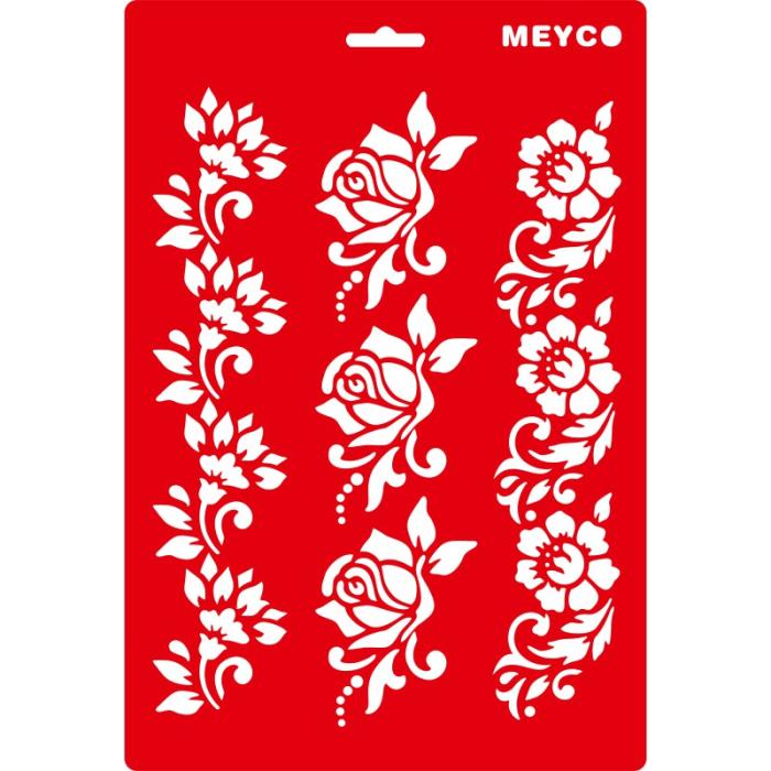 ΣΤΕΝΣΙΛ MEYCO DECOUPAGE 20χ31 BORDERS