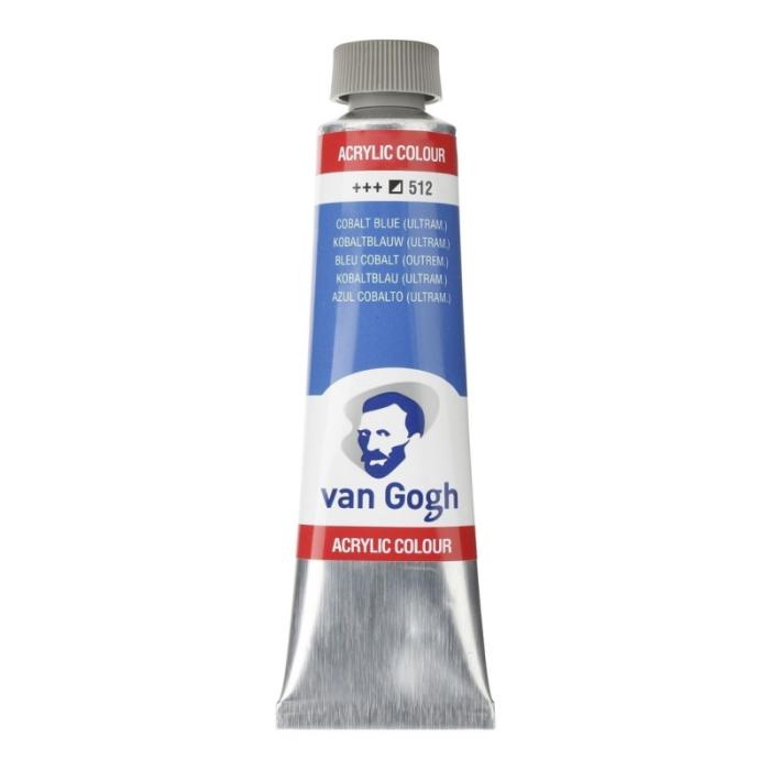TALENS ΧΡΩΜΑΤΑ ΑΚΡΥΛΙΚΑ 40ml COBALT BLUE ULTRAMARINE No 512
