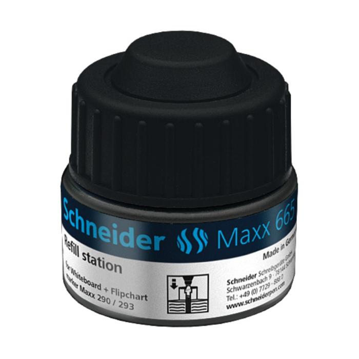 ΜΕΛΑΝΗ ΜΑΡΚΑΔΟΡΟΥ SCHNEIDER ΠΙΝΑΚΟΣ 665 (refill station) ΚΟΚΚΙΝΟ