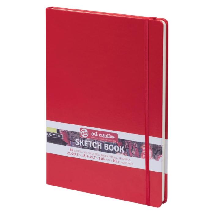 TALENS SKETCHBOOK ART CREATION 21x30 140gr ΚΟΚΚΙΝΟ