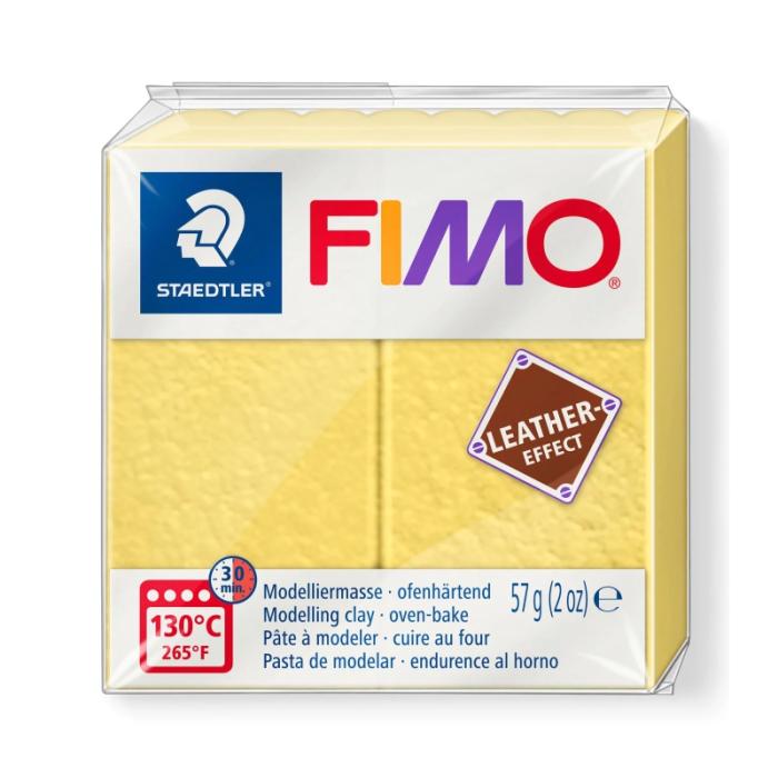 ΠΗΛΟΣ STAEDTLER FIMO EFFECT LEATHER SAFFRON YELLOW