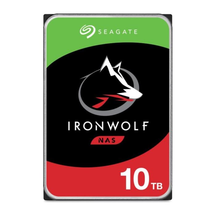 Εσωτερικός Seagate Ironwolf 10TB HDD 3.5" SATA III 7200rpm 256MB Cache για NAS (ST10000VN000) (SEAST10000VN000)