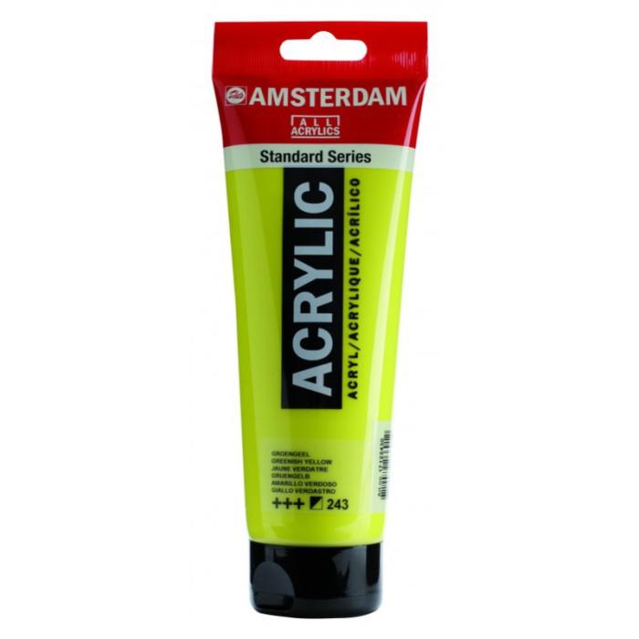 TALENS ΧΡΩΜΑΤΑ ΑΚΡΥΛΙΚΑ AMSTERDAM 120ml GREENISH YLW N.243