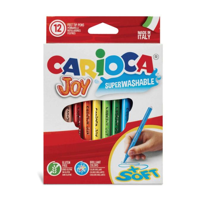 ΜΑΡΚΑΔΟΡΟΙ CARIOCA SUPER JOY 12 χρωμ.