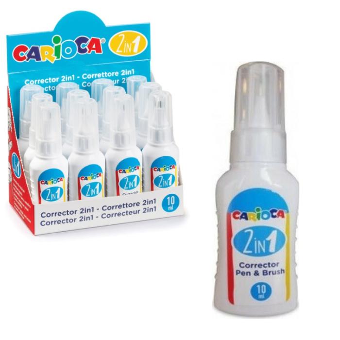 ΔΙΟΡΘΩΤΙΚΑ CARIOCA 2 in1 (πινέλο+pen)