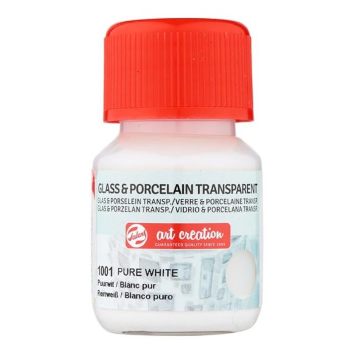 TALENS ART CREATION ΧΡΩΜΑΤΑ TR. GLASS/PORCELAIN  30ml PURE WHITE