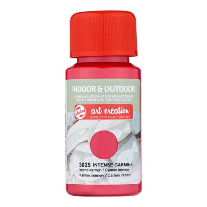 TALENS ART CREATION ΧΡΩΜΑΤΑ INDOOR/OUTDOOR  50ml INT.CARMINE