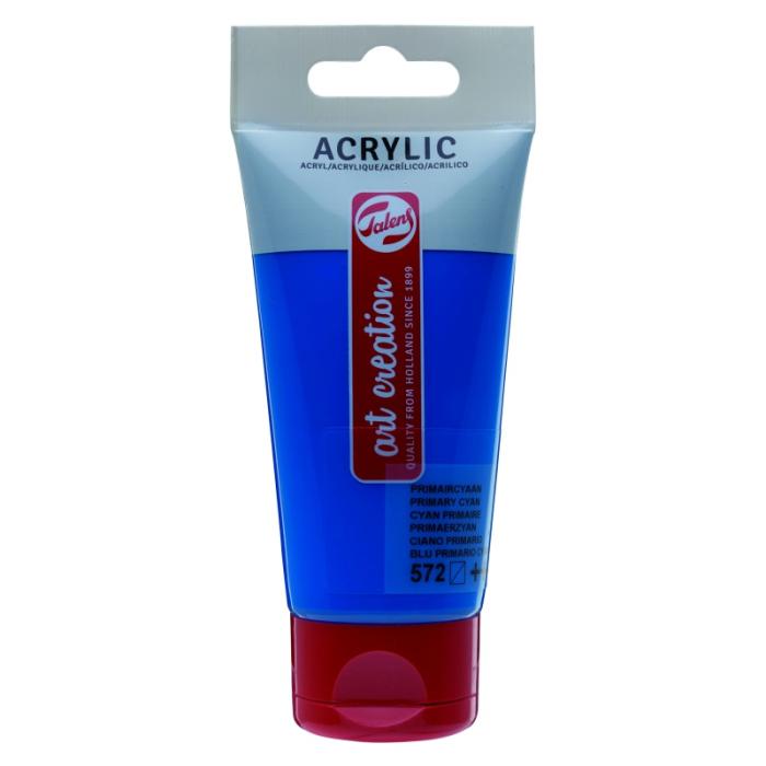 TALENS ΧΡΩΜΑΤΑ ΑΚΡΥΛΙΚΑ ART CREATION 75ml PRIMARY CYAN