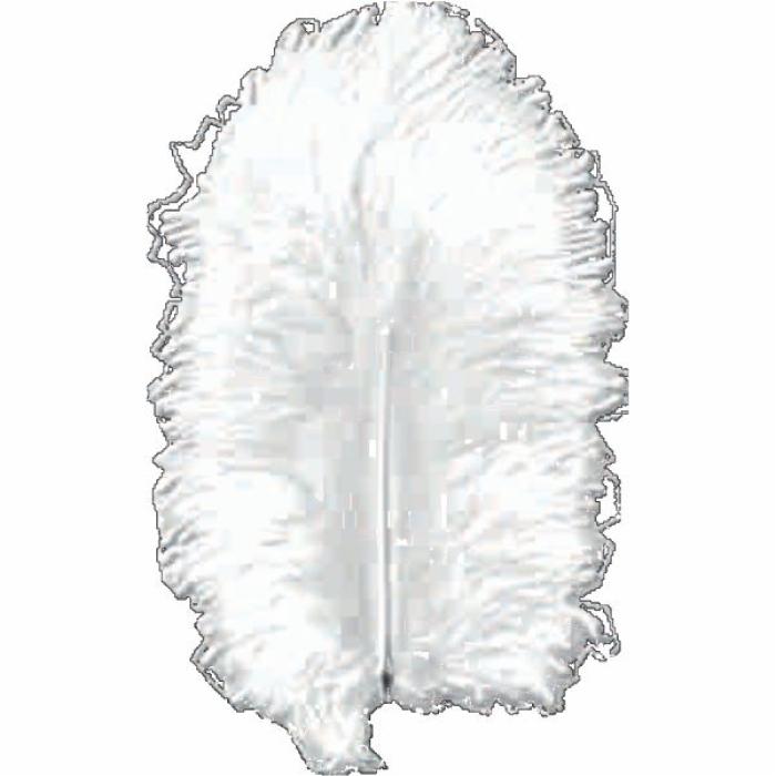 ΠΟΥΠΟΥΛΑ 10-12CM /17ΤEM MARABOU ΛΕΥΚΑ