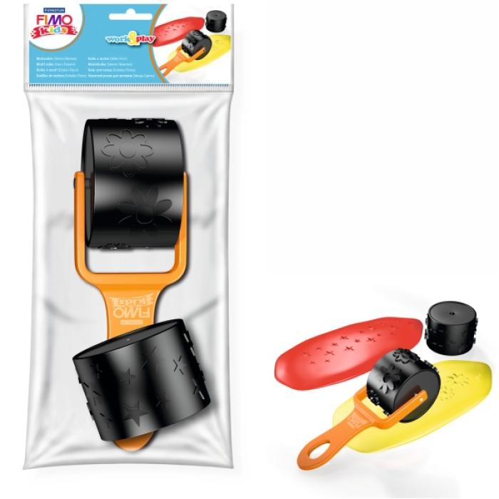 ΠΗΛΟY STAEDTLER FIMO KIDS ROLLE ΣΧΕΔΙΑ (αστέρια-λουλούδια)