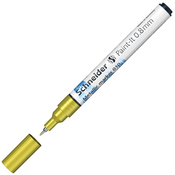 ΜΑΡΚΑΔΟΡΟΙ SCHNEIDER PAINT-IT METALIC 010 (0.8mm) YELLOW