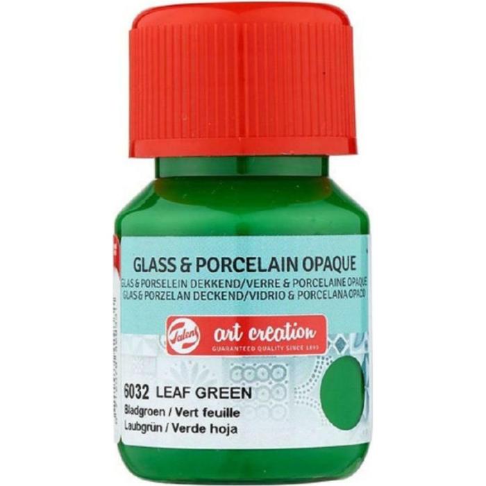 TALENS ART CREATION ΧΡΩΜΑΤΑ OPQ GLASS/PORCELAIN  30ml LEAF GREEN
