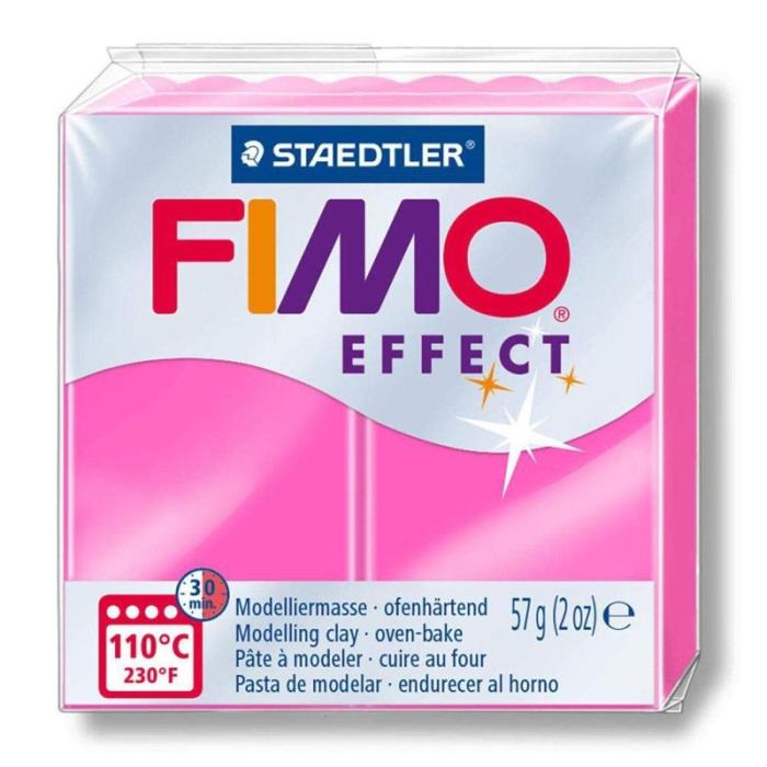 ΠΗΛΟΣ STAEDTLER FIMO EFFECT NEON FUCHIA 56 gr.
