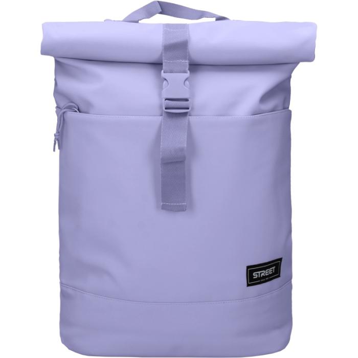 ΤΣΑΝΤΑ BACKPACK FASHION STREET ROLLUP "VIOLET" 30x12x46cm