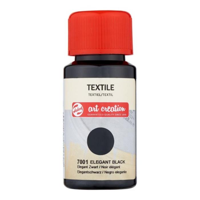 TALENS ART CREATION ΧΡΩΜΑΤΑ TEXTILE 50ml ELEGANT BLACK