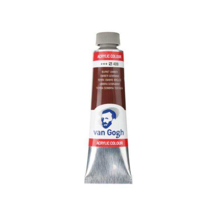 TALENS ΧΡΩΜΑΤΑ ΑΚΡΥΛΙΚΑ 40ml BURNT UMBER No 409
