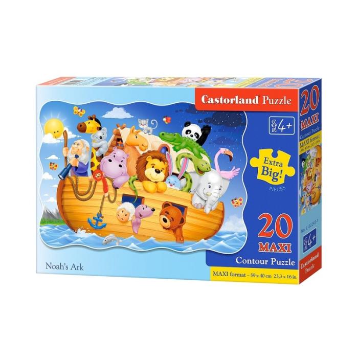 PUZZLE  CASTORLAND 20τεμ. MAXI Noah's ark (590x400mm)