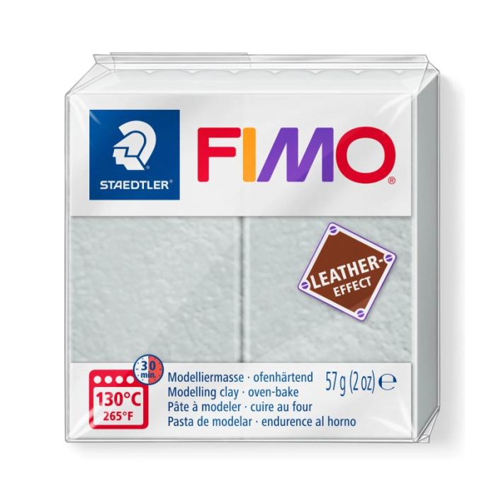 ΠΗΛΟΣ STAEDTLER FIMO EFFECT LEATHER DOVE GREY