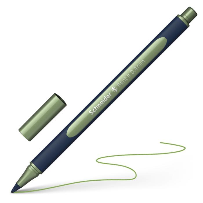 ΜΑΡΚΑΔΟΡΟΙ SCHNEIDER PAINT-IT METALIC 050 ROLLERBALL (0.4mm) VINTAGE GREEN