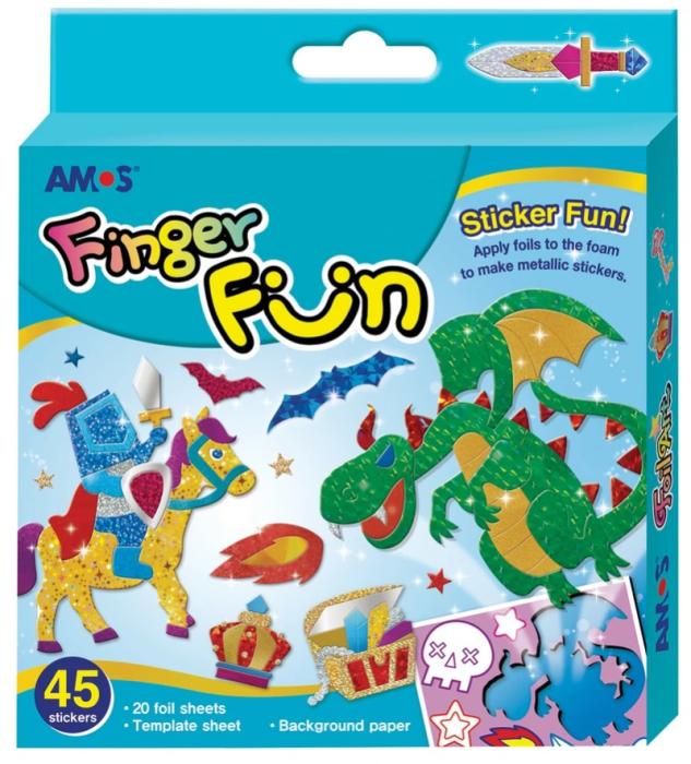 ΣΕΤ AMOS FINGER FUN KNIGHT & DRAGON