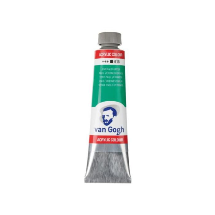 TALENS ΧΡΩΜΑΤΑ ΑΚΡΥΛΙΚΑ 40ml EMERALD GREEN No 615
