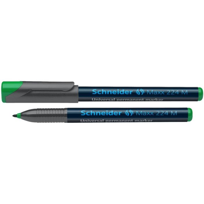 ΜΑΡΚΑΔΟΡΟΙ SCHNEIDER ΔΙΑΦΑΝΕΙΩΝ 1.0mm Μ MAXX 224 PERMANENT ΠΡΑΣΙΝΟ