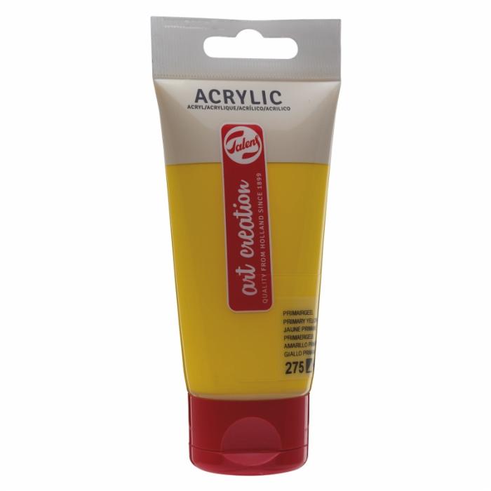 TALENS ΧΡΩΜΑΤΑ ΑΚΡΥΛΙΚΑ ART CREATION 75ml PRIMARY YELLOW