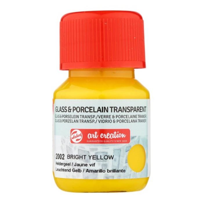 TALENS ART CREATION ΧΡΩΜΑΤΑ TR. GLASS/PORCELAIN  30ml BRIGHT YELLOW