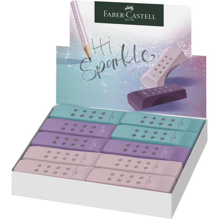 ΓΟΜΕΣ F.CASTELL ROLL-ON SPARKLE ΧΡΩΜΑΤ. ΚΟΥΤΙ 20τεμ.