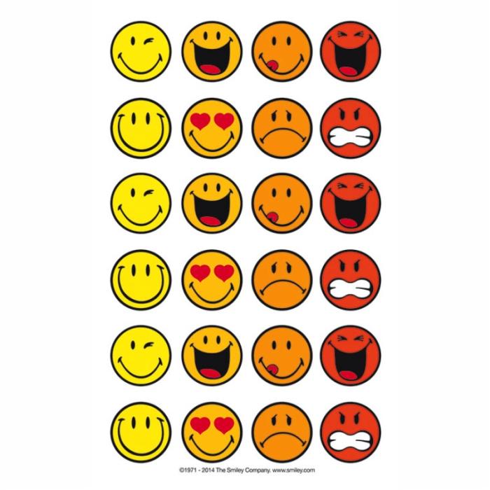 ΑΥΤΟΚΟΛΛΗΤΑ BSB ΑΠΛΑ SMILEY (3 φύλλα)