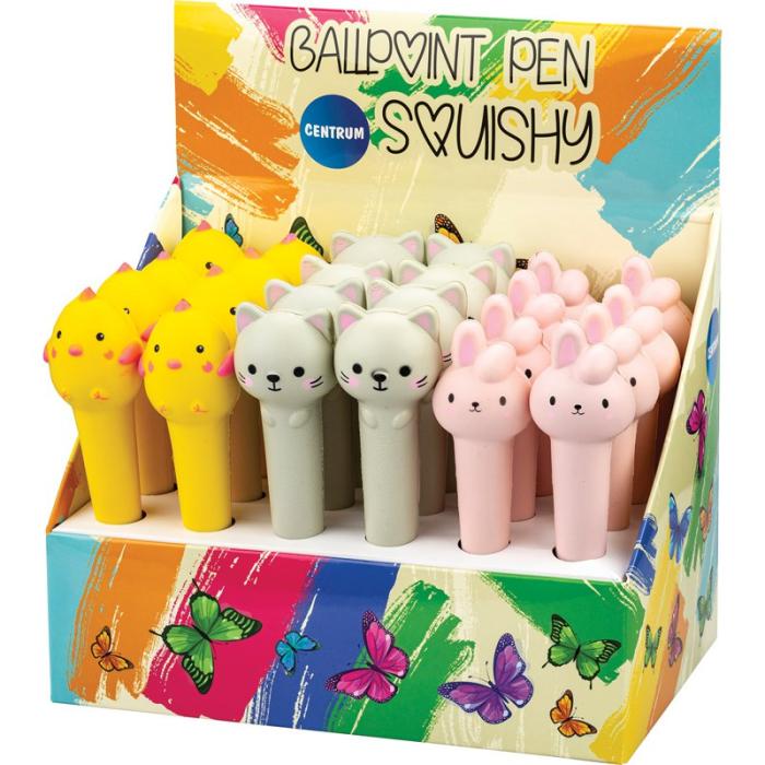 ΣΤΥΛΟ CENTRUM ΔΙΑΡΚΕΙΑΣ SQUISHI ASSORTED 0.7mm