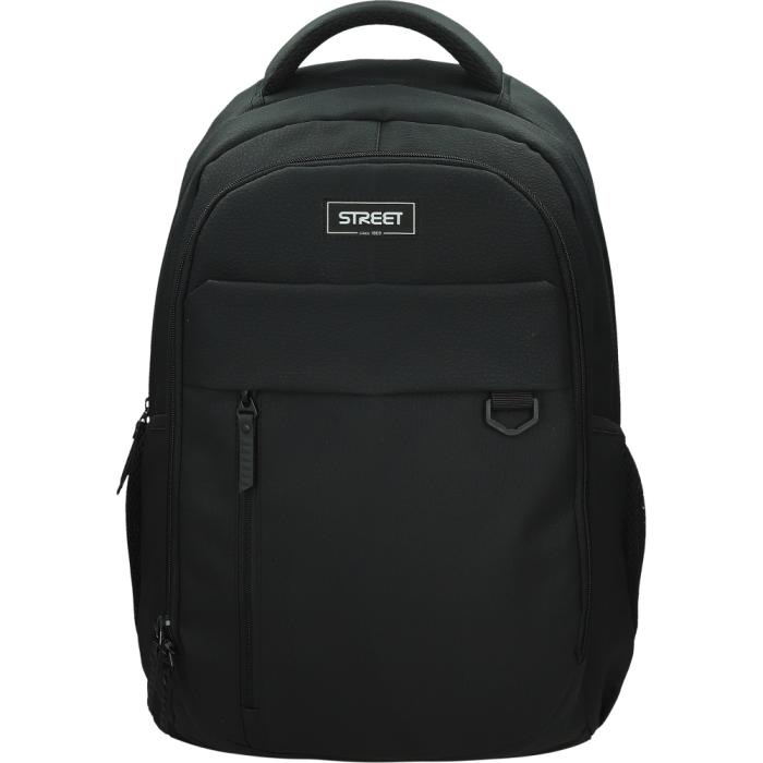 ΤΣΑΝΤΑ ΣΧΟΛΙΚΗ STREET STONE BLACK  30x20x45cm (με εργονομική πλάτη air system)