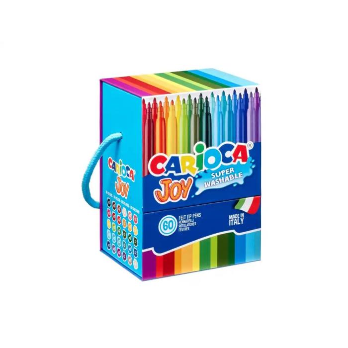 ΜΑΡΚΑΔΟΡΟΙ CARIOCA JOY ΧΑΡΤΙΝΟ KOYTI 60 τεμ.