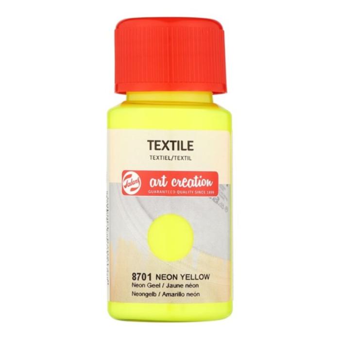 TALENS ART CREATION ΧΡΩΜΑΤΑ TEXTILE 50ml NEON YELLOW