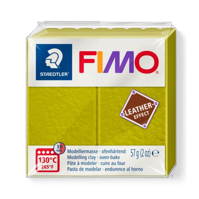 ΠΗΛΟΣ STAEDTLER FIMO EFFECT LEATHER OLIVE