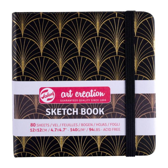 TALENS SKETCHBOOK ART CREATION 12x12 140gr ART DECO