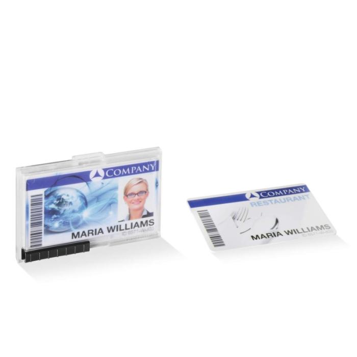 ΘΗΚΗ ΚΑΡΤΑΣ ΑΣΦΑΛΕΙΑΣ DURABLE ΑΚΡΥΛΙΚΗ PUSH BOX DUO (για δύο κάρτες)